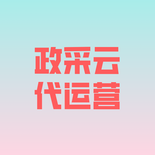 武冈政采云代运营